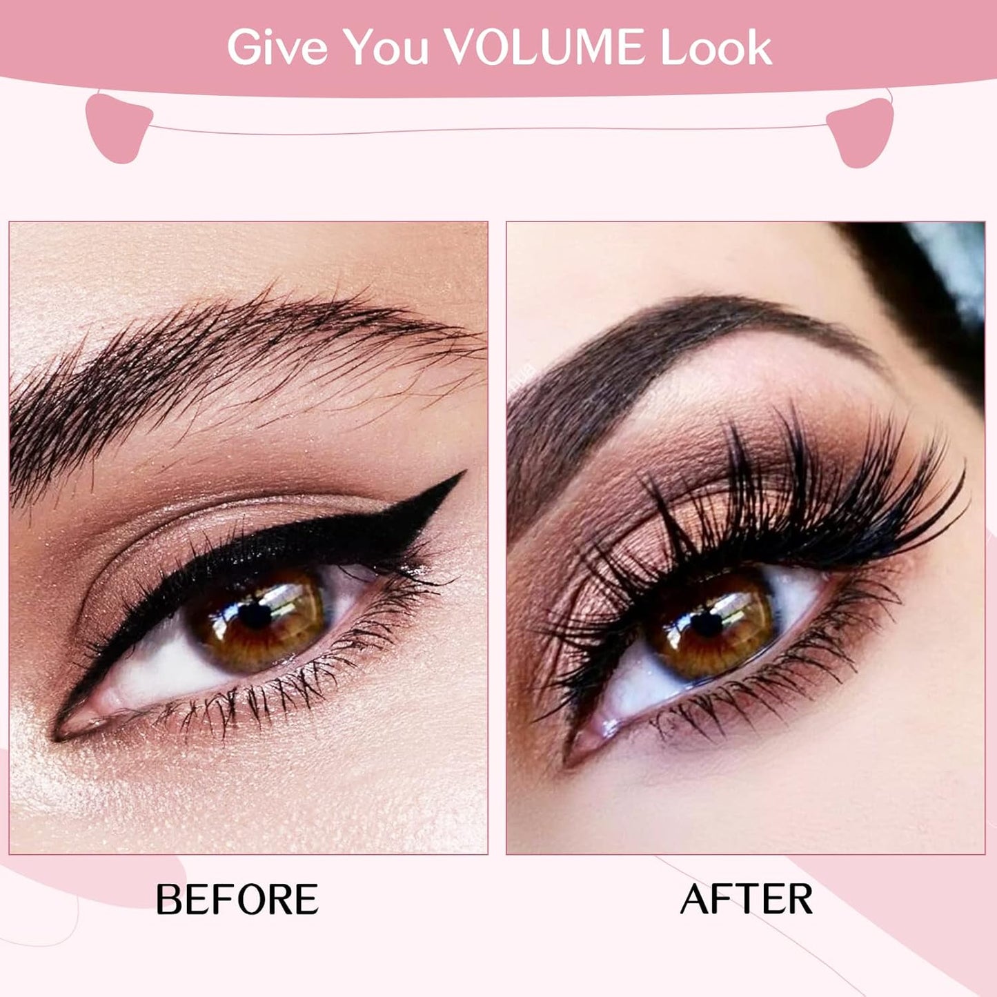 Lash Clusters,72 Pcs Individual Lashes, Cluster DIY Lash Extension, Volume Eyelashes Look, Super Thin Band and Comfortable (Natural-C-18mm)