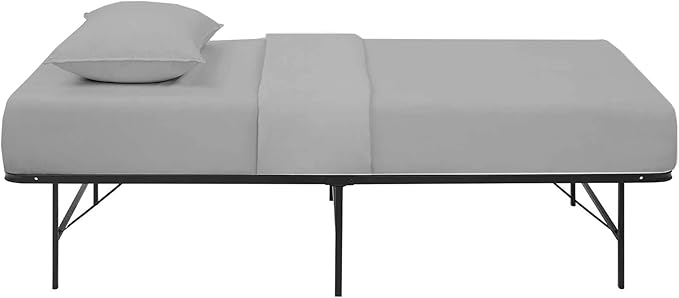 4 PC Cot Sheets 30x75, 100% Cotton Fitted Sheet - Perfect for Narrow Twin/Rv Bunk/Camping Cot/Guest Bed Replacement, Fits Upto 4-8" Deep Mattress - Light Grey Solid