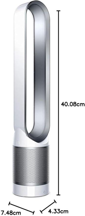 Dyson Purifier Cool™ TP07 Smart Air Purifier and Fan - White/Silver