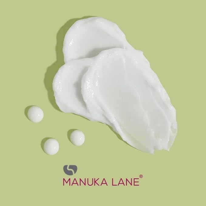 Manuka Lane Luxury Moisturizing Day Cream The Ultimate Skin Moisturizer with real New Zealand Manuka Honey, Hydrolyzed Collagen, and skin-enriching Lanolin