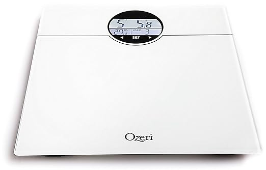 Ozeri WeightMaster 400 lbs Weight Scale with BMI and Weight Change Detection
