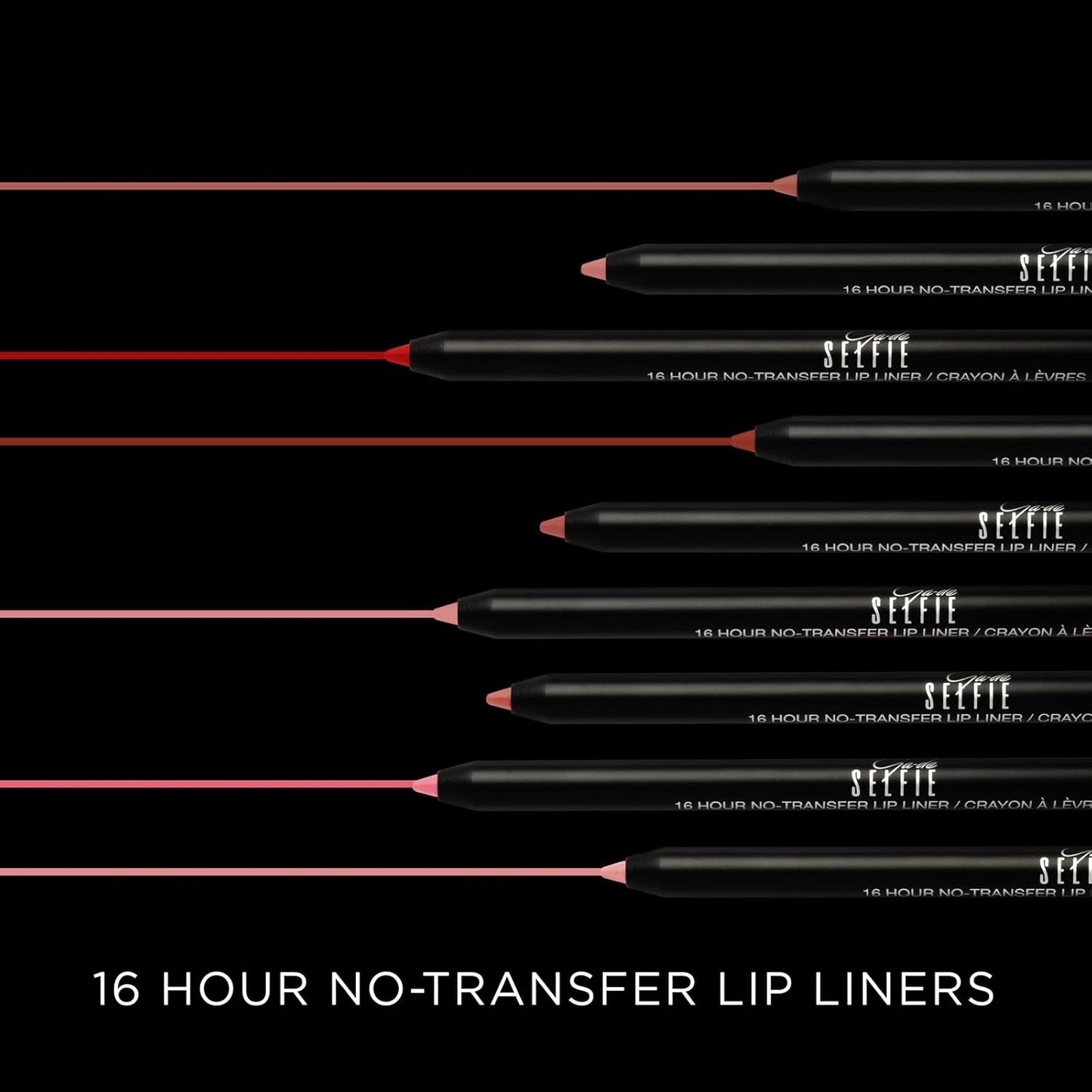 GA-DE Selfie 16 Hours Lip Liner, 862 - Long-Lasting, Transfer-Resistant Lip Liner Pencil - Lightweight, Creamy Soft Texture, High-Pigmented - 0.02 oz