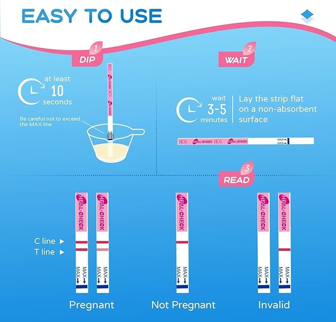 30 Ovulation Test Strips and 35 Pregnancy Tests with 65 Urine Cups, Fertility Test for Women TTC, Get Pregnant Easier, Easy to Use at Home, Over 99% Accuracy, Individually Wrapped