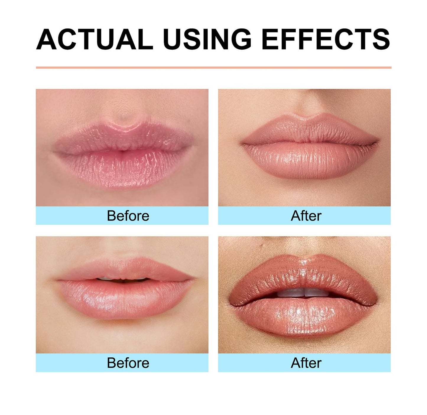 Longwear Peel-off Lip Stain Marker Peel Off with Vitamin E - Smudge-Resistant Lip Liner & Base for All Skin Types (02#)