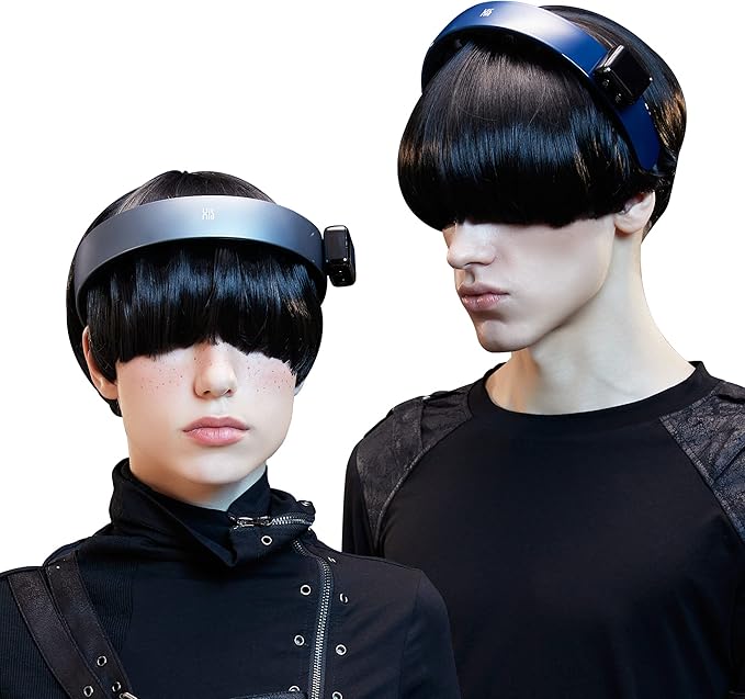 Master Massage H1 Deluxe Hair Scalp Massager - 11 Fingers Electric Head Massager for Deep Relaxation, Stress Relief, Hair Stimulation. Stylish, Compact, Lightweight Hairband Design.