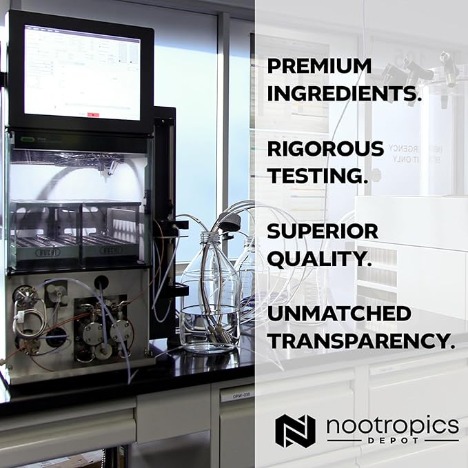 Nootropics Depot High Bioavailability Noble Kava Tablets | 1,000mg | 30 Count | Minimum 10% Kavalactones | Enhanced Traditional Water Extract