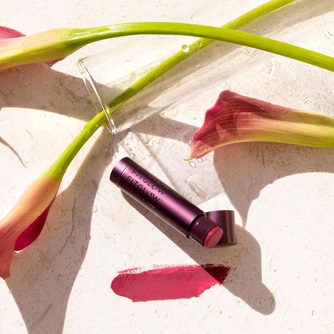 Fitglow Beauty - Cloud Collagen Lipstick Matte Balm | Vegan, Woman-Owned Clean Beauty (Glad, 0.14 oz | 4 g)