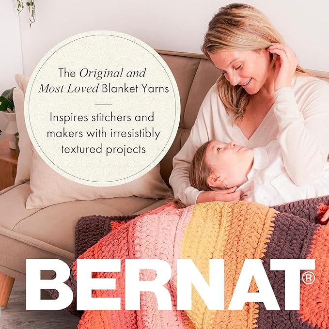 Bernat Mushroom Yarn Blanket Extra, 1 Pack