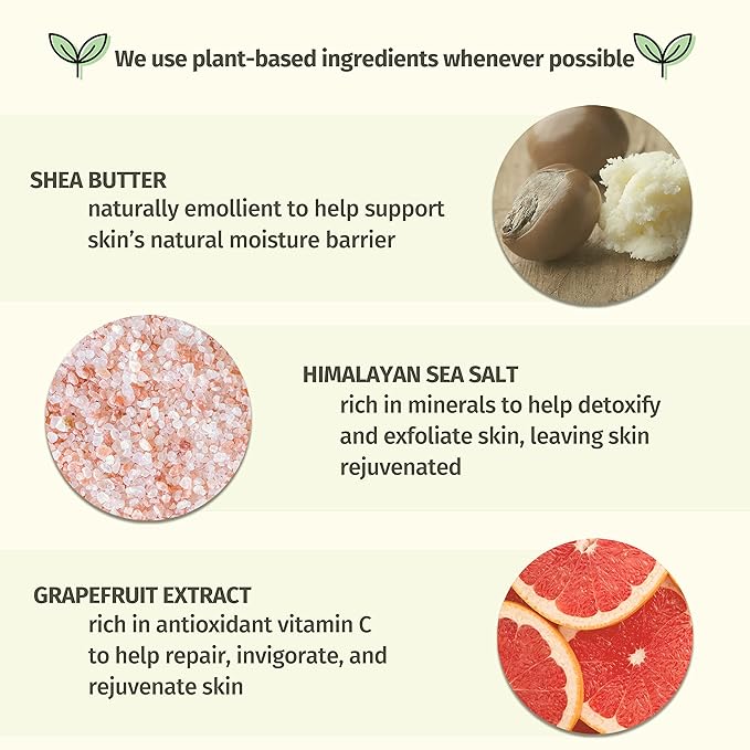 HEMPZ Body Lotion Pink Pomelo & Himalayan Sea Salt Daily Moisturizing Cream, 17 Fl Oz