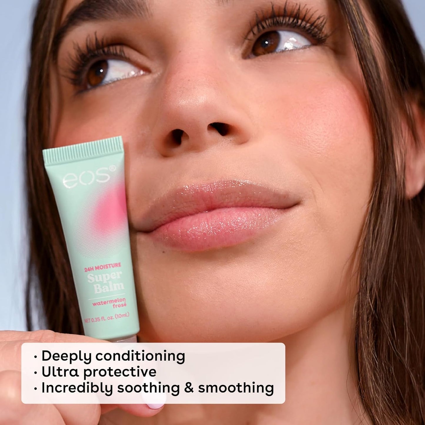eos 24H Moisture Super Balm - Coconut Milk, Day or Night Lip Treatment, Made for Sensitive Skin, Lip Balms & Moisturizers, 0.35 fl oz