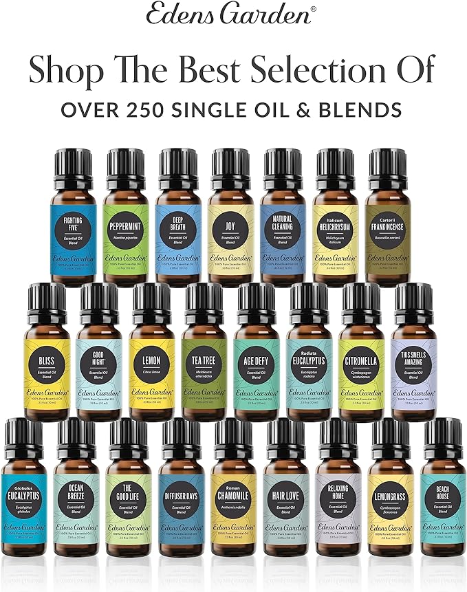 Edens Garden Seaside Essential Oil Blend- 100% Pure Premium Grade, Undiluted, Natural, Therapeutic, Aromatherapy, The Best for Diffusing, Candle, Laundry, Humidifiers 10 ml (.33 fl oz)